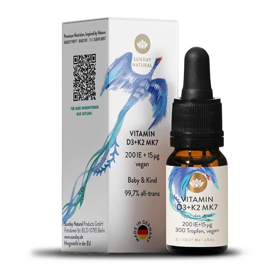 Vitamin D3K2 MK7 thuần chay