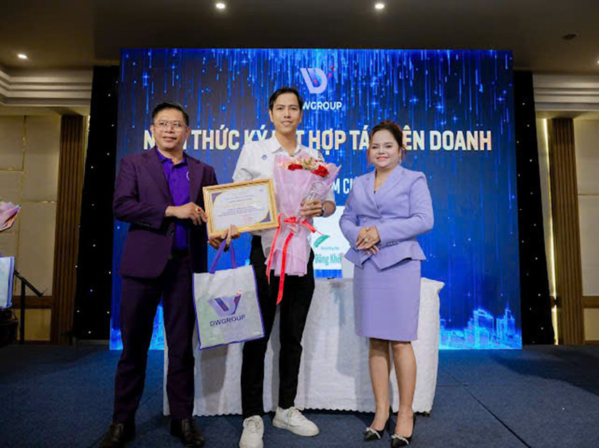 Ông Nguyễn Văn Vũ – Hộ kinh doanh Nguyễn Vũ Đăng Khôi – Nhà tài trợ Kim cương của chương trình