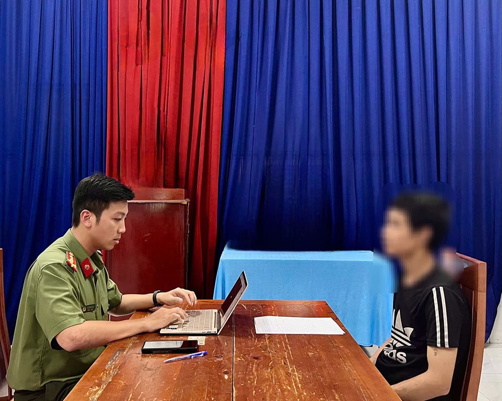 Thông tin sai sự thật về bắt MC Quyền Linh trên mạng xã hội. Ảnh Công an cung cấp