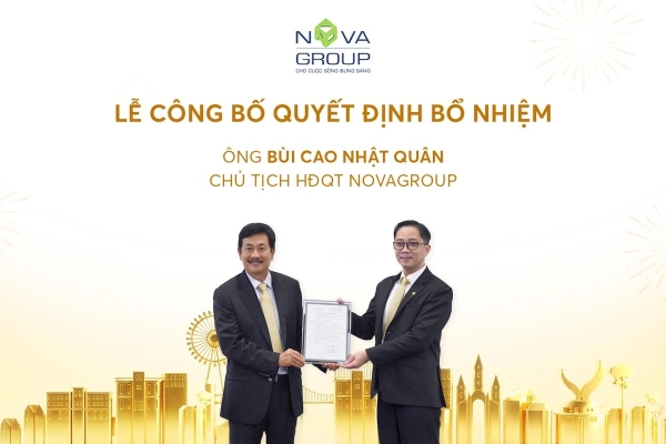 Ông Bùi Thành Nhơn chuyển giao quyền điều hành NovaGroup