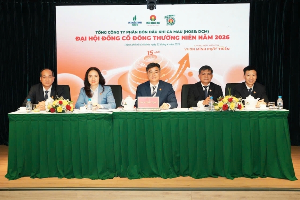 PVCFC 2026: Kiện toàn bộ máy quản trị hướng tới tăng trưởng bền vững